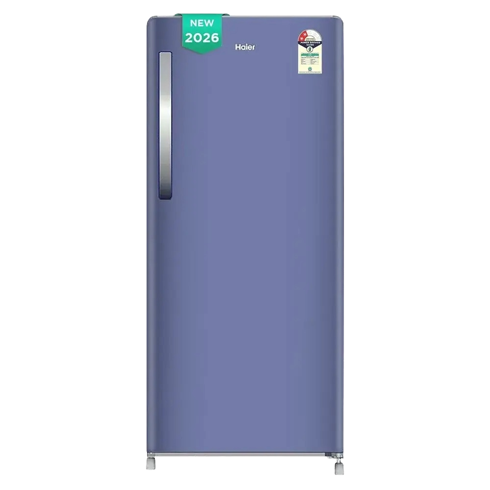 HRD-2112BRBA-N 190L DIRECT COOL SINGLE DOOR REFRIGERATOR HAIER (BLUE)