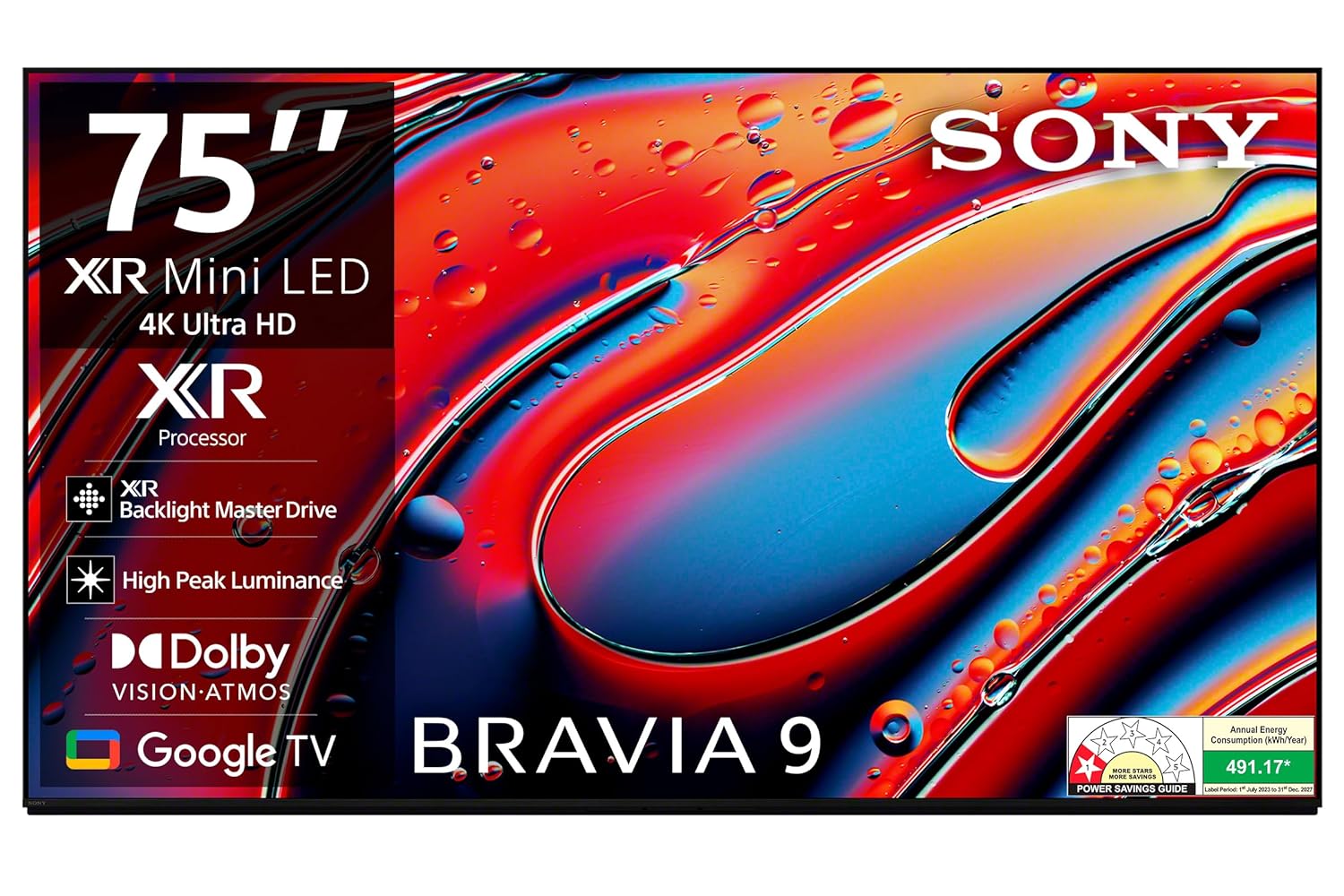 599 4K液晶テレビ　75インチ　SONY BRAVIA 極美品　2020年製 Sony Bravia 9 Series 75
