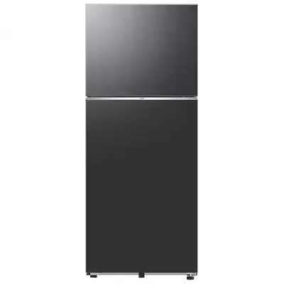 Samsung 415L 3 Star Convertible Frost-Free Double Door Refrigerator with Digital Inverter (RT45DG6A4DBXHL, Black Glass)