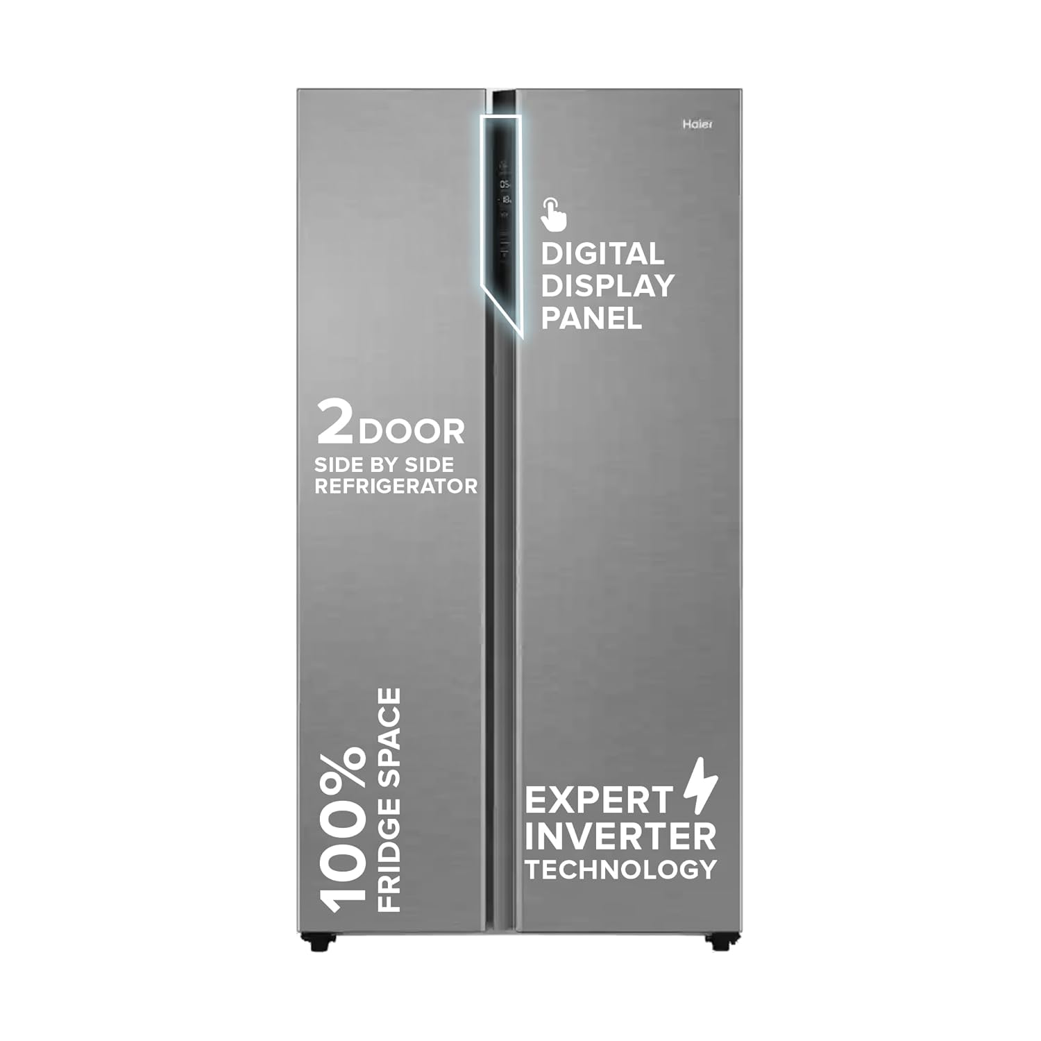 Haier 380 L HVC-380GH Single Door Visi Cooler - Energy Efficient