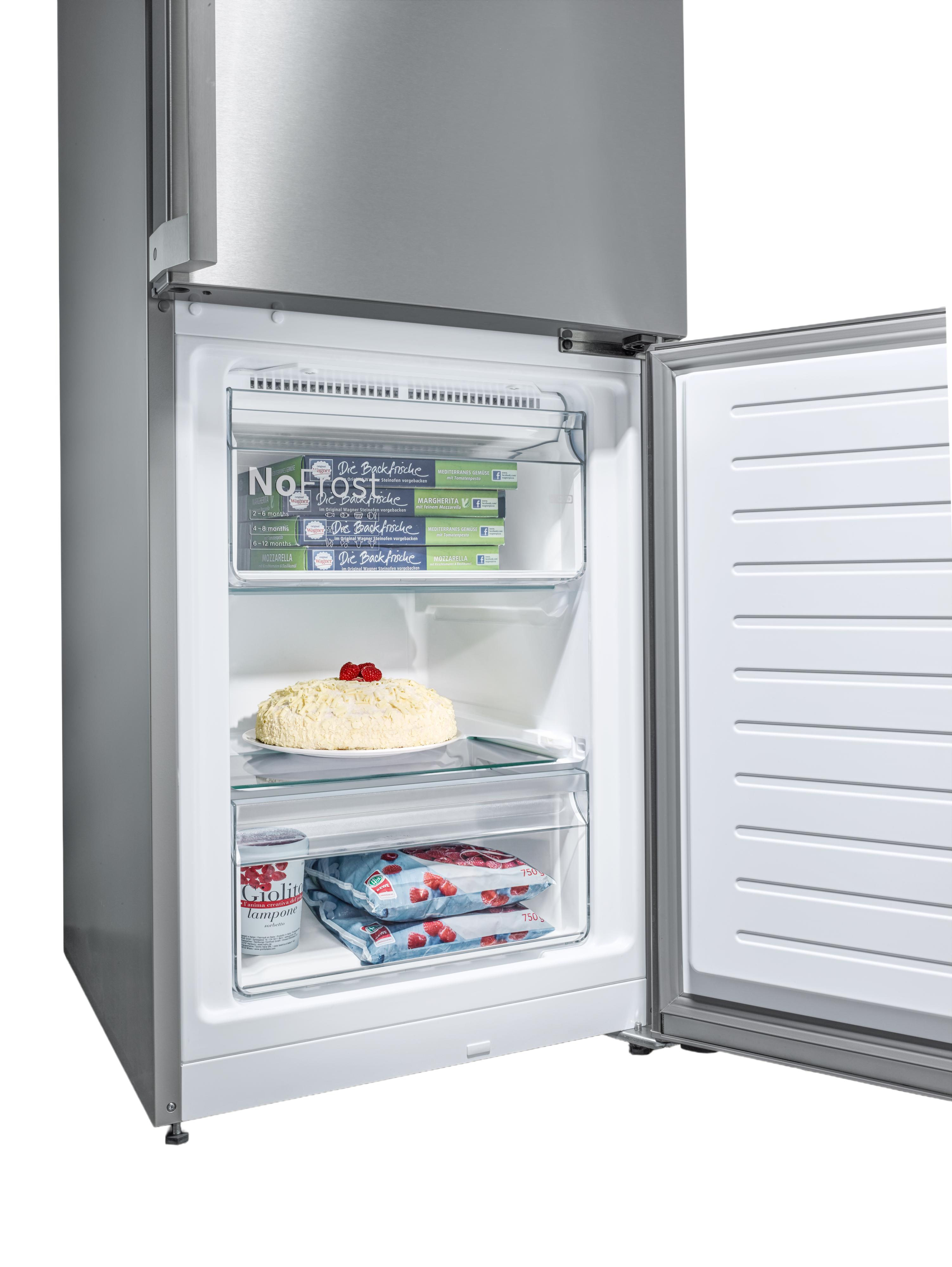 Bosch 303L 3 Star Frost Free Double Door Refrigerator (CMC33S03GI