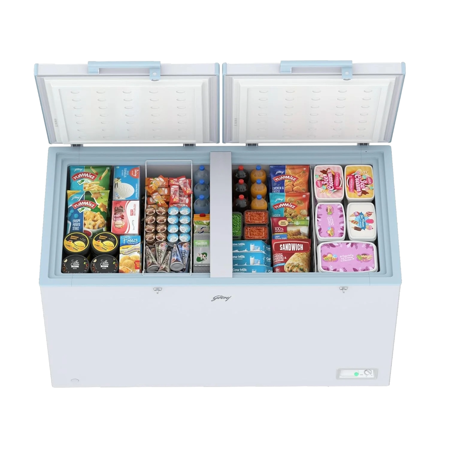 Godrej 525L Deep Freezer Double Door Convertible (DH ESNCH Series