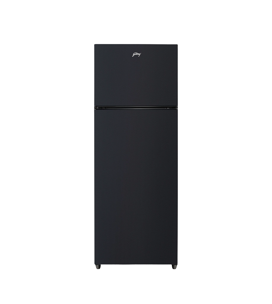 Godrej Eon Vibe 308 Litre Frost Free Double Door Refrigerator (RT EONVIBE 346BN RCIT, 03994, Matt Black)