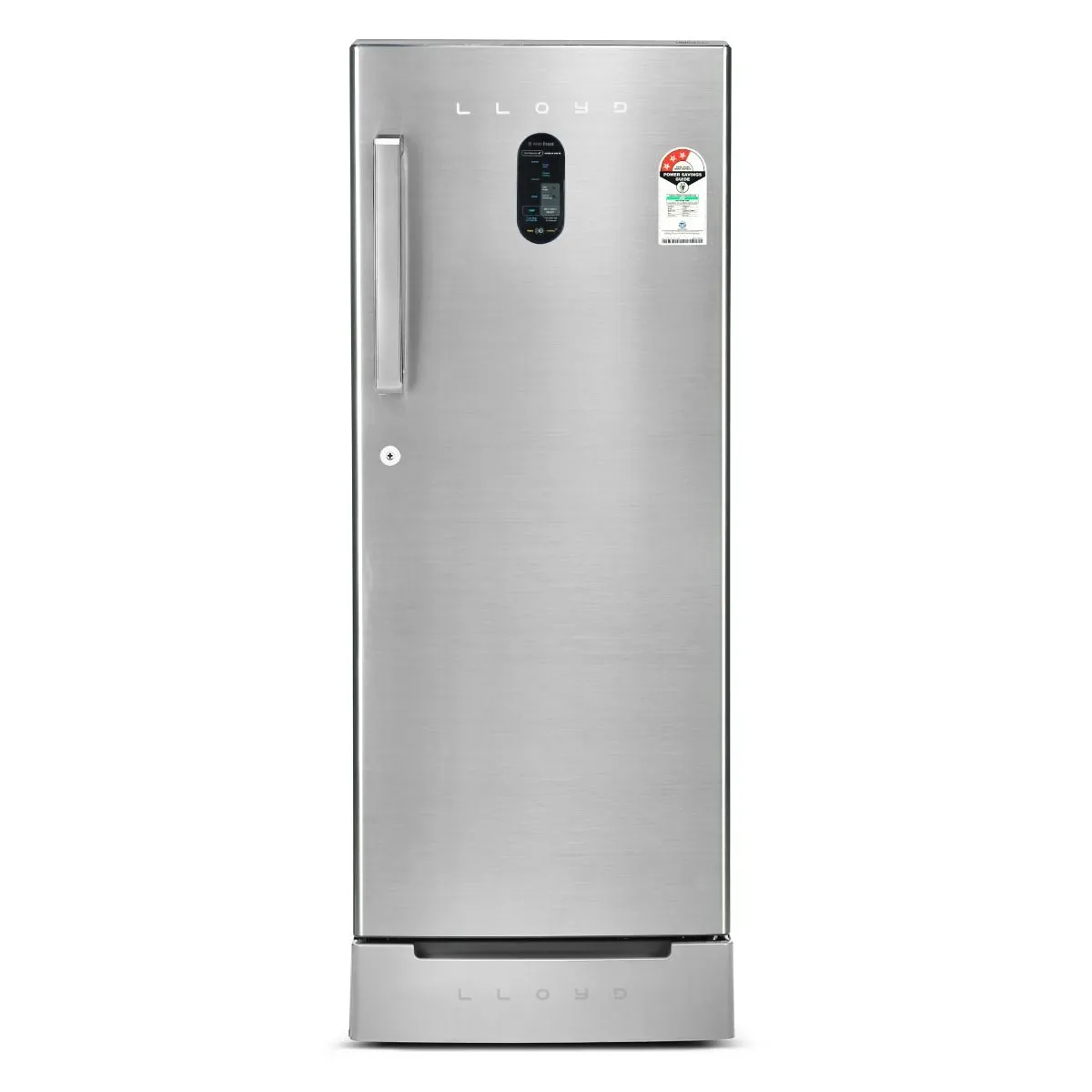 Lloyd 205 Litre 3 Star Direct Cool Single Door Refrigerator (GLDG223DSGBI, Steel Graphite)