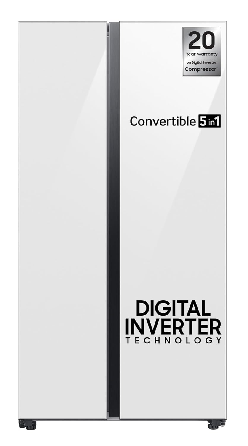 コンペー Samsung 653L Convertible 5-in-1 Digital Inverter Side-by-Side