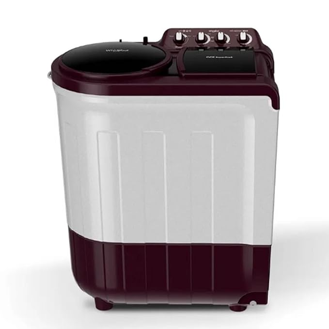 Whirlpool Ace 7 Kg Semi Automatic Top Load Washing Machine with Super Soak Technology (30298, Wine)