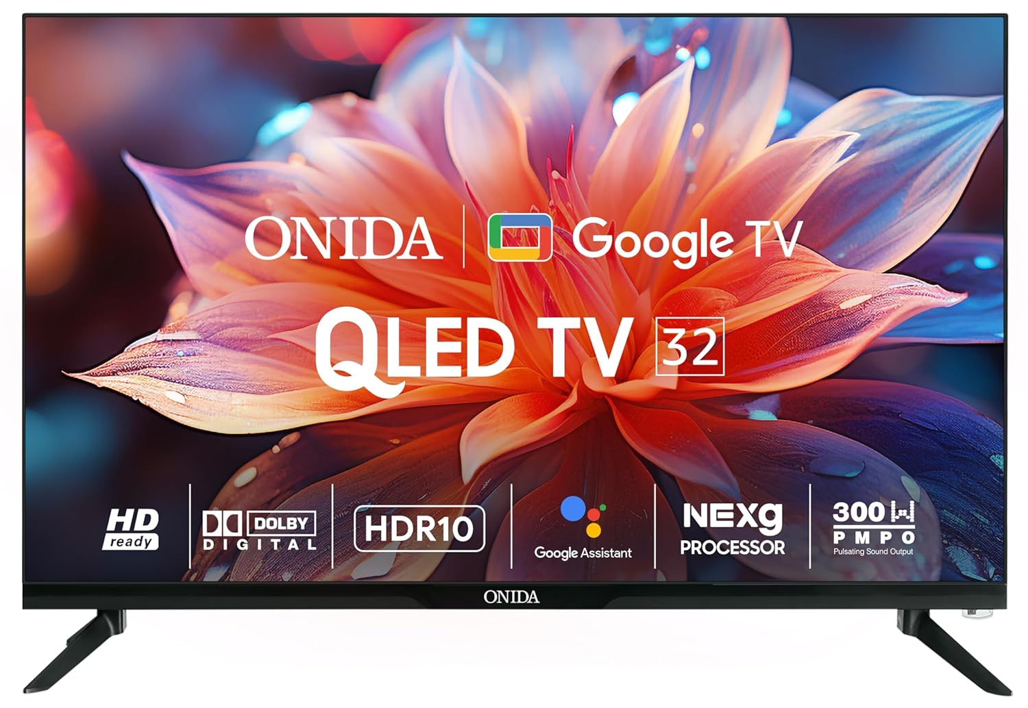 Onida 80 cm (32 Inches) NexG Series HD Ready Smart Google QLED TV