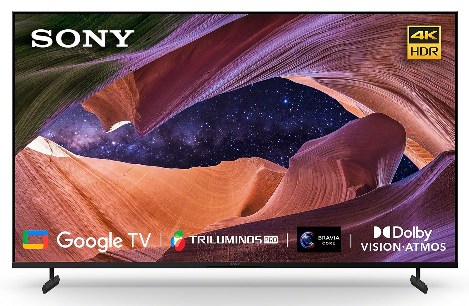 SONY 4Kテレビ Sony Bravia 164 cm (65 Inches) 4K Ultra HD Smart LED Google TV KD