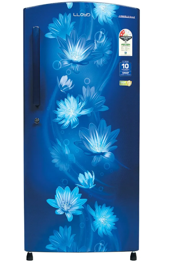 洋楽 Dee Direct Cool Refrigerator 216 L Zephyr Blue - Bharat Electronics