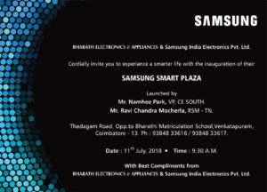 opening of Samsung Smart Plaza